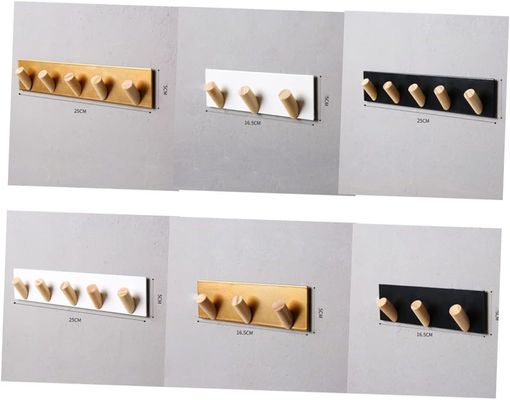 Rustikale Wandmontierte Schlüsselhacke Eisenplatte für Bürogebäude 7,75 "L x 7,75" W x 48,5 "H