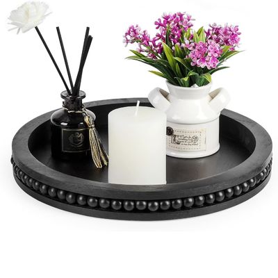 Holzdekorationsschachtel für Kaffeetisch und Bauernhauszentrum Kostenloser Probenabzug