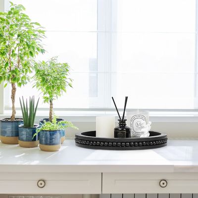 Holzdekorationsschachtel für Kaffeetisch und Bauernhauszentrum Kostenloser Probenabzug