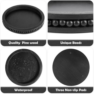 Holzdekorationsschachtel für Kaffeetisch und Bauernhauszentrum Kostenloser Probenabzug