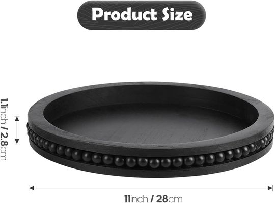 Holzdekorationsschachtel für Kaffeetisch und Bauernhauszentrum Kostenloser Probenabzug