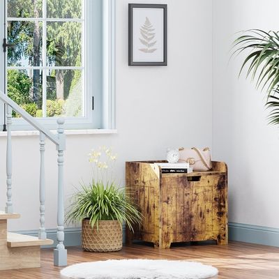 Holzgehäuse für Wohnzimmer mit individuellem Logo Akzeptables Spielzeugfach