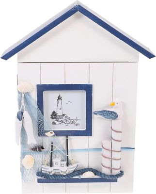 Holz Nautical Wandmontage hängende dekorative handgefertigte Schlüsselhalter für Bürogebäude