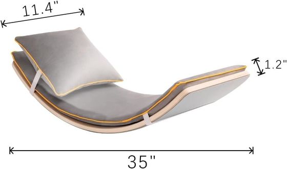 35 Zoll Holz Balance Board für Kinder Kleinkinder Jugendliche Erwachsene Holz Kinder Spielzeug für Kinder Montessori Lernspielzeug Rocker