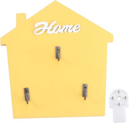 Eintrittsraum Schlammkammer Briefkasten und Schlüsselregal mit Holzspangen in Naturholzfarbe