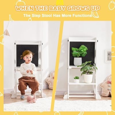 Wohnzimmermöbel Kinder Küche Stufenhocker zum Lernen Stehturm