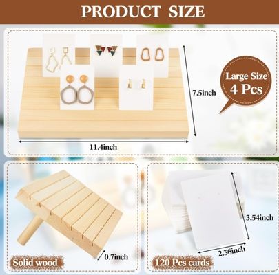 Funktionale Multifunktionsohrhalter für organisierte Schmuckdarstellung und -lagerung