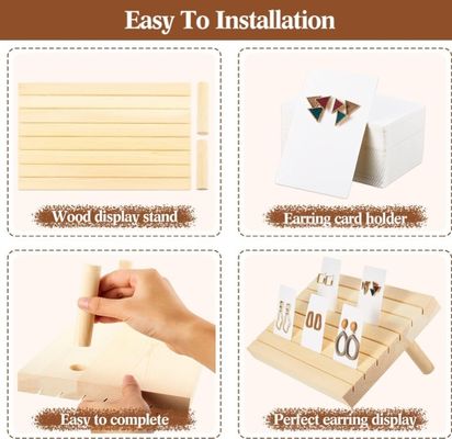 Funktionale Multifunktionsohrhalter für organisierte Schmuckdarstellung und -lagerung