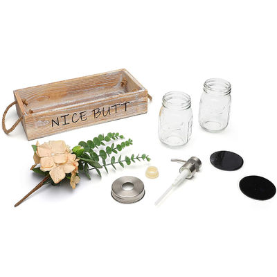 Holz-Industrie-Lebensmittelbehälter für Brot, Obst und Wohnkultur Handgefertigt