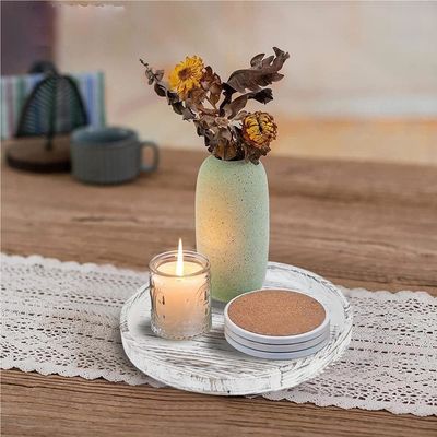 Zahl der Ebenen Einfach 12 "rustikalem Holzdekorationstisch für Farmhouse Coffee Tab