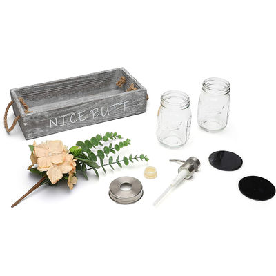 Holz-Industrie-Lebensmittelbehälter für Brot, Obst und Wohnkultur Handgefertigt