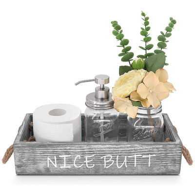 Holz-Industrie-Lebensmittelbehälter für Brot, Obst und Wohnkultur Handgefertigt