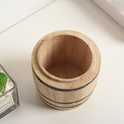 Holz-Behälter in einfacher Farbe, angepasst an Ihre Vorlieben