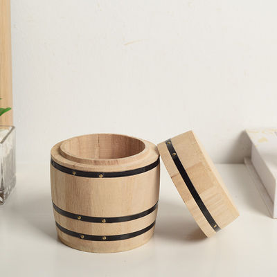 Holz-Behälter in einfacher Farbe, angepasst an Ihre Vorlieben