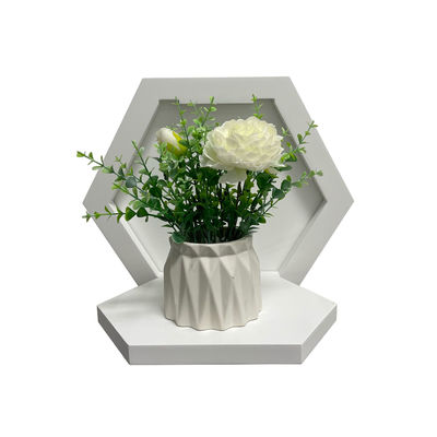 Platzsparende PANELn Holz-Wandregal für Blumen und Haushaltsgegenstände