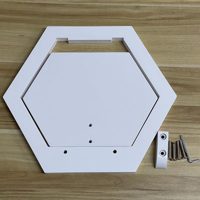 Platzsparende PANELn Holz-Wandregal für Blumen und Haushaltsgegenstände