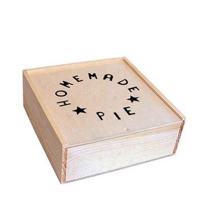 Vitalucks Custom Apfelkuchenverpackung Öko-freundliche Holzkiste für spezielle Geschenke