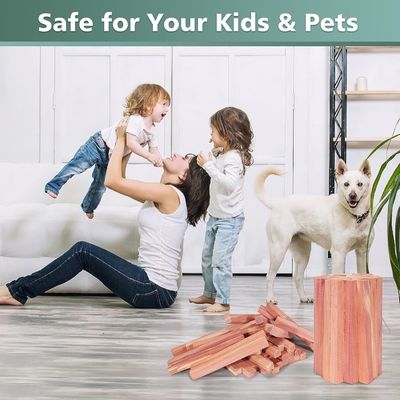 Ordnen Sie Ihre Schränke und Schubladen mit aromatischen Zedernblöcken in gewöhnlicher Größe oder nach Maß