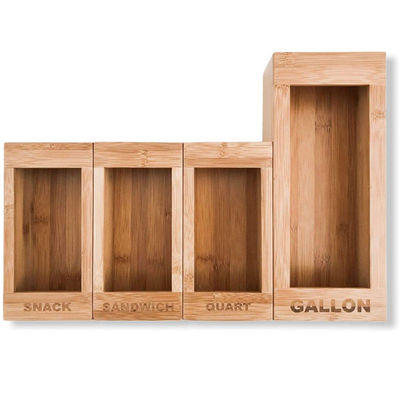 Bequemer Hinged Deckel Baggie Organisator Custom Printing für alle Ihre Speicherlösungen