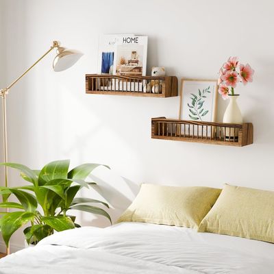 Anpassungsfähige Holz-Schwimmbäume für Schlafzimmer Ästhetische Bilder