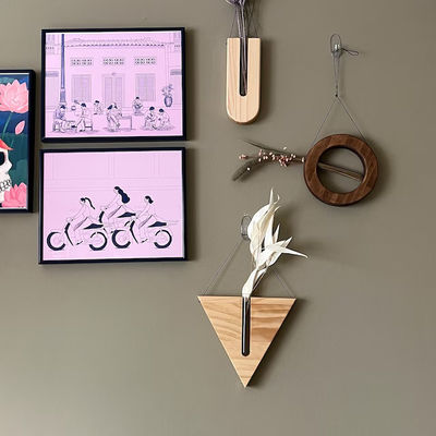 Modern Design-Stil Vermehrungsstation für Holz Wandplanter und Wohnkultur