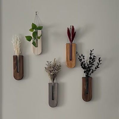 Modern Design-Stil Vermehrungsstation für Holz Wandplanter und Wohnkultur