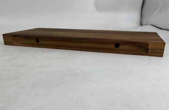 Postverpackung Holz Wandregale Set Wandmontiert Massivholz Hängende Regale für die Lagerung