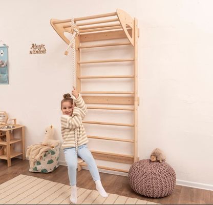 Montessori Kleinkinder Klettergymnasium Großmenge Baby mobile Leiter mit Seilzubehör