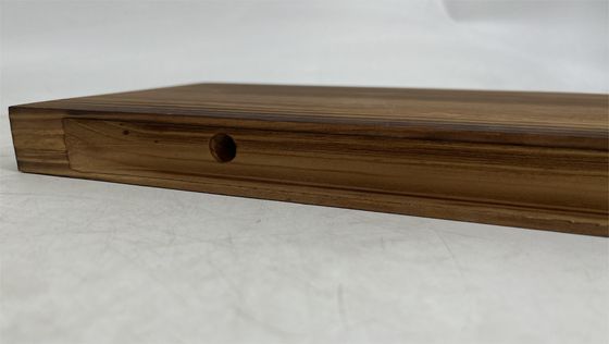 Postverpackung Holz Wandregale Set Wandmontiert Massivholz Hängende Regale für die Lagerung