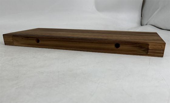 Postverpackung Holz Wandregale Set Wandmontiert Massivholz Hängende Regale für die Lagerung