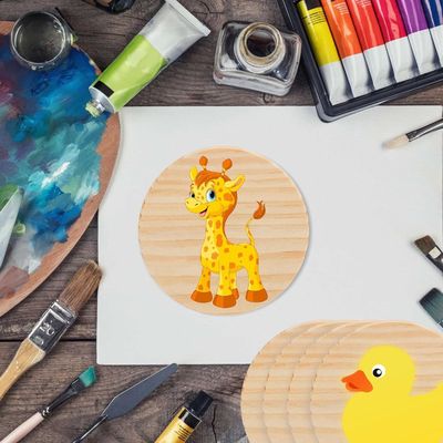 Gravierte, umweltfreundliche Holzunterstände für Tischdekoration Zubehör Vorrat Matten Pads