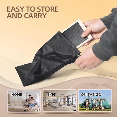 Balance Board Training Gleitfreie Holz Wobble Board für Knöchel Stärker Exerciser