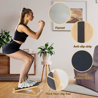 Verstellbares Neigungsbrett für das Strecken der Waden und die Flexibilität der Knöchel