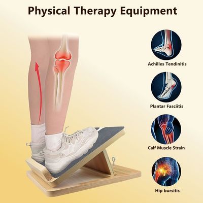 Verstellbares Neigungsbrett für das Strecken der Waden und die Flexibilität der Knöchel
