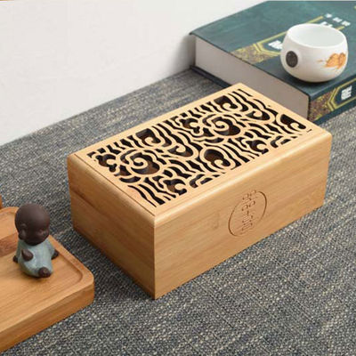 Mehrfachverwendbare, umweltfreundliche Bambus-Holzgeschenkbox aus massivem Holz für individuelle Werbeaktionen