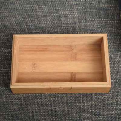 Mehrfachverwendbare, umweltfreundliche Bambus-Holzgeschenkbox aus massivem Holz für individuelle Werbeaktionen