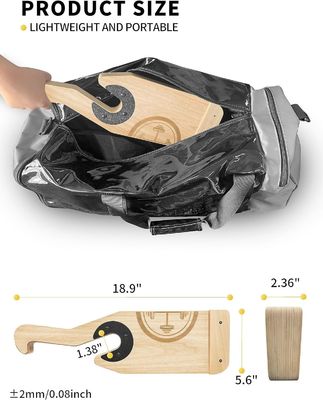 Nicht rutschfähiges Handgelenk Holz Deadlift Barbell Jack für Krafttraining Bar Stand kundenspezifisches Logo