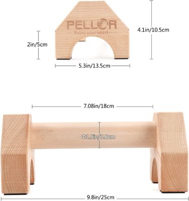 Push Up Bars Fitnessstudio Ausrüstung mit Anti-Rutschmatte Training Solid Übung Frauen Männer Tragbare Fitness auf Wunsch