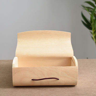 Nach Maß Größe Quadrat Dekorativ Leer Weihnachts Natur Birke Holz Rinde Geschenkverpackung