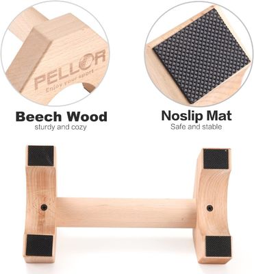 Push Up Bars Fitnessstudio Ausrüstung mit Anti-Rutschmatte Training Solid Übung Frauen Männer Tragbare Fitness auf Wunsch