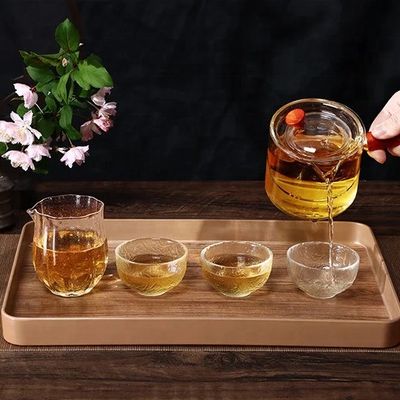 Maßgeschneiderte Holz-Serving-Tray in Ihrer Wahl oder einfache Farbe für moderne Küchenlager