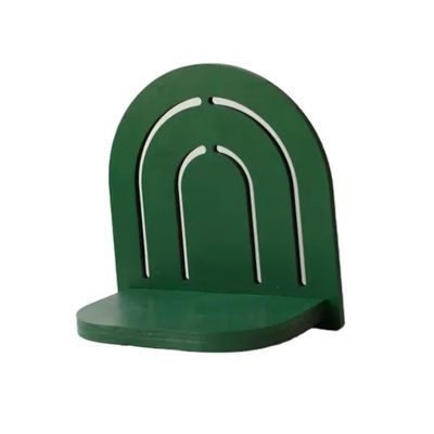 Regenbogen Holz Wand hängende Dekoration Kleine Pflanzen Displayregal für Wohnzimmermöbel