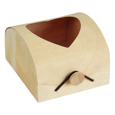 Custom unfertige weiche Holz Birke Rinde handgefertigte Käse Kuchen Verpackungskiste zum Geschenk