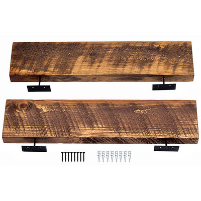 Moderne Holz-Floating Shelf für das Wohnzimmer