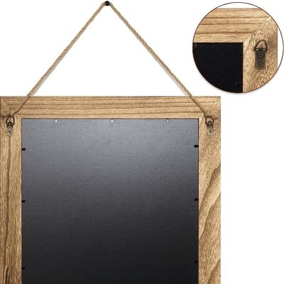 Hochmenge Bauernhaus Dekor Wandspiegel mit Regalvorteil und Anzahl der Ebenen Einzel