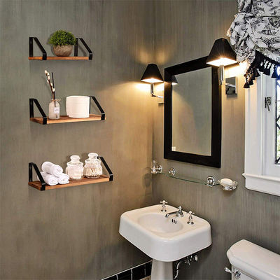 Hochmenge modernes Design Massivholz Wandmontiertes schwimmendes Regal für OEM/ODM