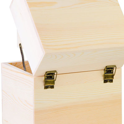 Praktische Schachtel für ätherische Öle aus Holz mit Trennern aus umweltfreundlichem Holz