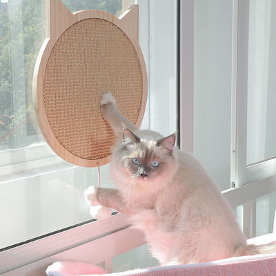 Tier spielende Katze Baumhaus Möbel mit modernem Design und Laser-Gravurdruck