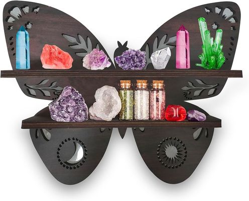 Moderne Lagerbehälter für Schmetterling Holz Wand Schwimmbänder in Holz