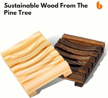 Vorrätig beliebt 19,88 X 14 X 2,5 Zoll Acacia geschwungenen Servier-Tray Set mit Handgriff Logo